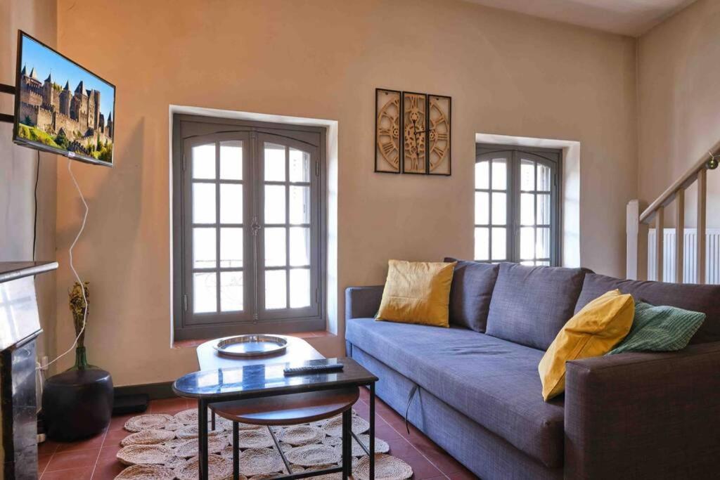 Centre Ville Appartement 75M2, Avec 3 Chambres Carcasona Exterior foto