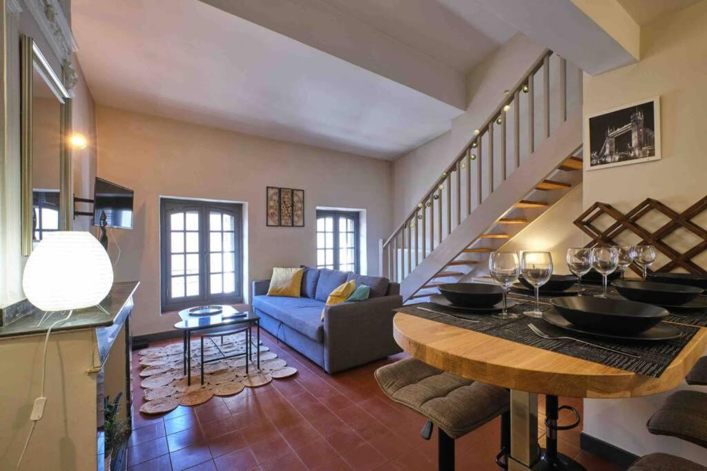 Centre Ville Appartement 75M2, Avec 3 Chambres Carcasona Exterior foto